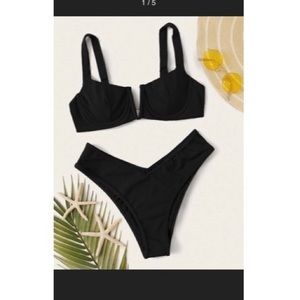 Black Shein bikini